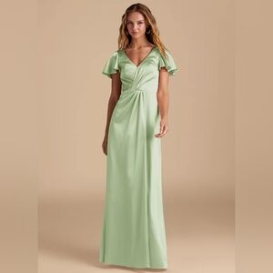 Azazie Dusty Sage Soren Formal Dress